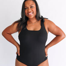 Load image into Gallery viewer, One Piece Tie Shoulder Breastfeeding Swimsuit 2026