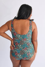 Load image into Gallery viewer, One Piece Tie Shoulder Breastfeeding Swimsuit 2026