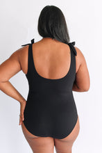 Load image into Gallery viewer, One Piece Tie Shoulder Breastfeeding Swimsuit 2026