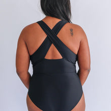 Load image into Gallery viewer, One Piece Zip Breastfeeding Swimsuit 2026