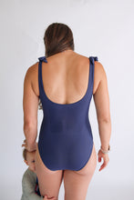 Load image into Gallery viewer, One Piece Tie Shoulder Breastfeeding Swimsuit 2026