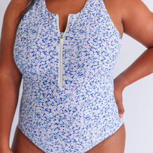 Load image into Gallery viewer, One Piece Zip Breastfeeding Swimsuit 2026