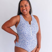Load image into Gallery viewer, One Piece Zip Breastfeeding Swimsuit 2026