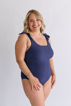 Load image into Gallery viewer, One Piece Tie Shoulder Breastfeeding Swimsuit 2026