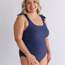 Load image into Gallery viewer, One Piece Tie Shoulder Breastfeeding Swimsuit 2026