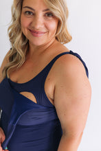 Load image into Gallery viewer, One Piece Tie Shoulder Breastfeeding Swimsuit 2026