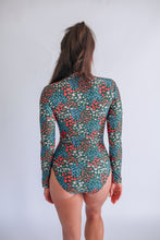 Load image into Gallery viewer, Long Sleeve One Piece Zip Up Breastfeeding Swimsuit 2026