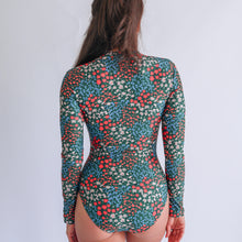 Load image into Gallery viewer, Long Sleeve One Piece Zip Up Breastfeeding Swimsuit 2026