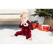 Load image into Gallery viewer, Silicone Christmas Teether, Holiday Snowman