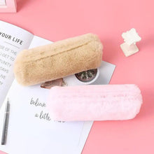 Load image into Gallery viewer, Soft Pencil Pouch For Student Durable Plush Stuffed Accessory Pencil Case For School