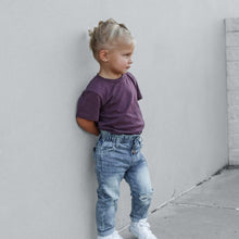 Load image into Gallery viewer, Elevated Tee - Huckleberry