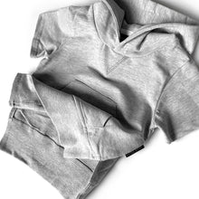 Load image into Gallery viewer, Short Sleeve Hoodie - Grey