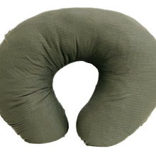 Load image into Gallery viewer, Moss Ribbed Nursing Pillow Cover