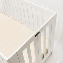 Load image into Gallery viewer, Oat Ribbed Crib Sheet