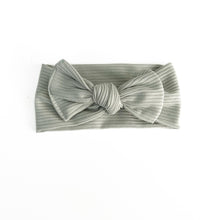 Load image into Gallery viewer, Seafoam Bow Headwrap