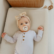 Load image into Gallery viewer, Oat Ribbed Changing Pad Cover