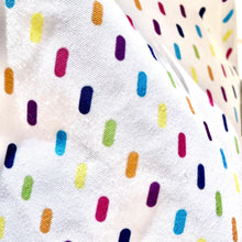 Load image into Gallery viewer, Rainbow Sprinkles Summer Weekender Tote