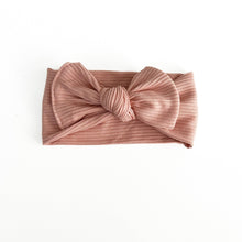 Load image into Gallery viewer, Pink Peony Bow Headwrap