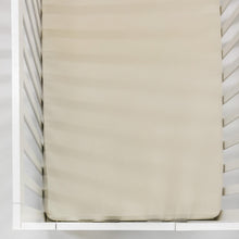 Load image into Gallery viewer, Oat Ribbed Crib Sheet