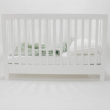 Load image into Gallery viewer, Green Gingham Solid Quilted Blanket