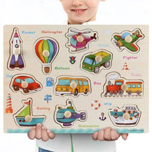 Load image into Gallery viewer, Kids 3D Puzzle Wooden Toys Colorful Geometry Shape Cognition Wood Puzzle Children Early Learning Educational Montessori Toys