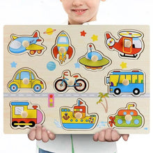 Load image into Gallery viewer, Kids 3D Puzzle Wooden Toys Colorful Geometry Shape Cognition Wood Puzzle Children Early Learning Educational Montessori Toys