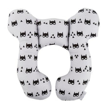 Load image into Gallery viewer, Kids Children Baby Pillow Soft Neck Support Infant Car Cushion U-Shape Cotton Infant Nursing Pillow Toddler Sleep Positioner Air Mesh Organic Cotton Protection for Flat Head Baby Pillow for Newborn Breathable Adjustable Infants and Baby Neck Head Support