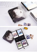 Load image into Gallery viewer, Light and Shadow Series Photo Album Ticket Storage Postcard 3 Inch memory 100 Pockets for Fujifilm Mini Film Paper Baby Family Scrapbook Albums DIY Memorable Gifts For Loved Ones