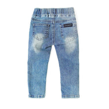 Load image into Gallery viewer, Light Wash Distressed Denim