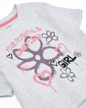 Load image into Gallery viewer, Limitless Tee - Light Heather Grey