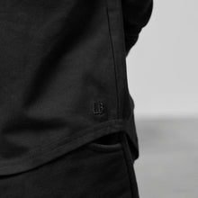 Load image into Gallery viewer, Long Sleeve Pocket Tee - Black