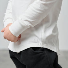 Load image into Gallery viewer, Long Sleeve Pocket Tee - White