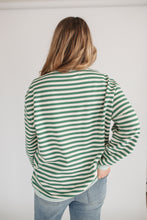 Load image into Gallery viewer, Oversized Fit Freestyle Stripe Breastfeeding Sweatshirt - EXTENDED CHART