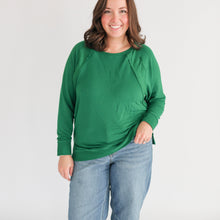 Load image into Gallery viewer, Free Flowing Lightweight Long Sleeve Nursing Top