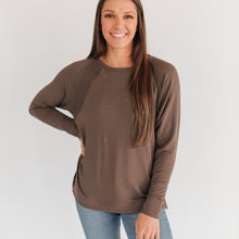 Load image into Gallery viewer, Free Flowing Lightweight Long Sleeve Nursing Top