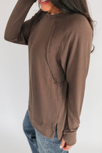 Load image into Gallery viewer, Free Flowing Lightweight Long Sleeve Nursing Top