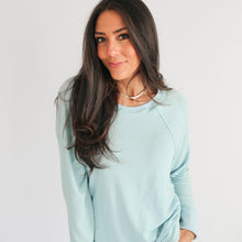 Load image into Gallery viewer, Free Flowing Lightweight Long Sleeve Nursing Top