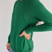 Load image into Gallery viewer, Free Flowing Lightweight Long Sleeve Nursing Top