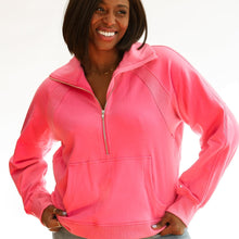 Load image into Gallery viewer, FINAL SALE Oversized Scuba Breastfeeding Sweatshirt