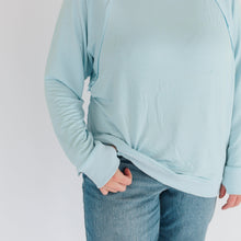 Load image into Gallery viewer, Free Flowing Lightweight Long Sleeve Nursing Top