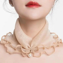 Load image into Gallery viewer, Neck Collars Fashion Scarves for Women And Girls Print Satin Silk Scarf Female Bandana Head Bib Scarfs For Ladies