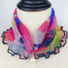 Load image into Gallery viewer, Neck Collars Fashion Scarves for Women And Girls Print Satin Silk Scarf Female Bandana Head Bib Scarfs For Ladies