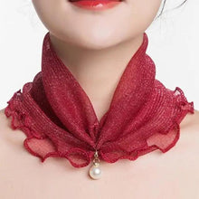 Load image into Gallery viewer, Neck Collars Fashion Scarves for Women And Girls Print Satin Silk Scarf Female Bandana Head Bib Scarfs For Ladies
