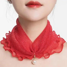 Load image into Gallery viewer, Neck Collars Fashion Scarves for Women And Girls Print Satin Silk Scarf Female Bandana Head Bib Scarfs For Ladies