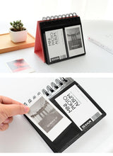 Load image into Gallery viewer, New Desktop Mini Standing Polaroid Photo Album Scrapbooking Photocards album for cards stamps Photo Frame Instar Tabletop Flip Calendar Photo Album Gifts For Everyone