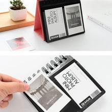 Load image into Gallery viewer, New Desktop Mini Standing Polaroid Photo Album Scrapbooking Photocards album for cards stamps Photo Frame Instar Tabletop Flip Calendar Photo Album Gifts For Everyone