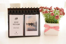 Load image into Gallery viewer, New Desktop Mini Standing Polaroid Photo Album Scrapbooking Photocards album for cards stamps Photo Frame Instar Tabletop Flip Calendar Photo Album Gifts For Everyone