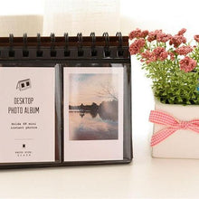 Load image into Gallery viewer, New Desktop Mini Standing Polaroid Photo Album Scrapbooking Photocards album for cards stamps Photo Frame Instar Tabletop Flip Calendar Photo Album Gifts For Everyone