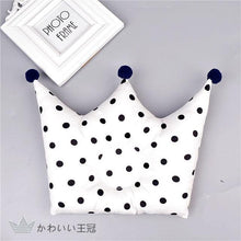 Load image into Gallery viewer, Newborn Baby Shaping Pillow Cute Crown Shape Backrest Cushion Anti-head Correction Bed Neck Support Pillows Baby Pillow Baby Bedding Air Mesh Organic Cotton Soft Baby Pillow Newborn Anti Flat Head Syndrome for Crib Cot Baby Pillow