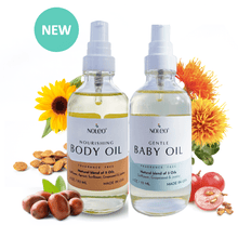 Load image into Gallery viewer, NOLEO BODY + BABY OILS (4oz + 4oz)